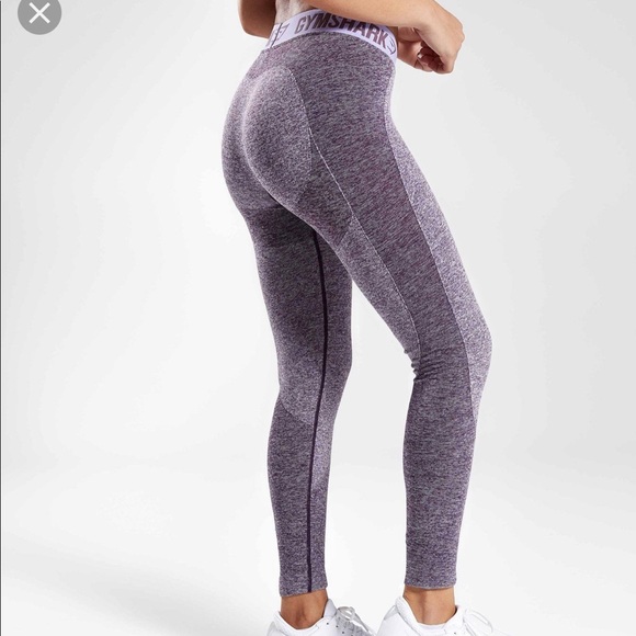 AVAILABLE - Gymshark Purple Flex Leggings 🦈 - Picture 3 of 3